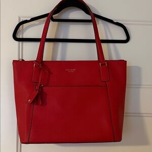 Kate Spade Vibrant Red Tote